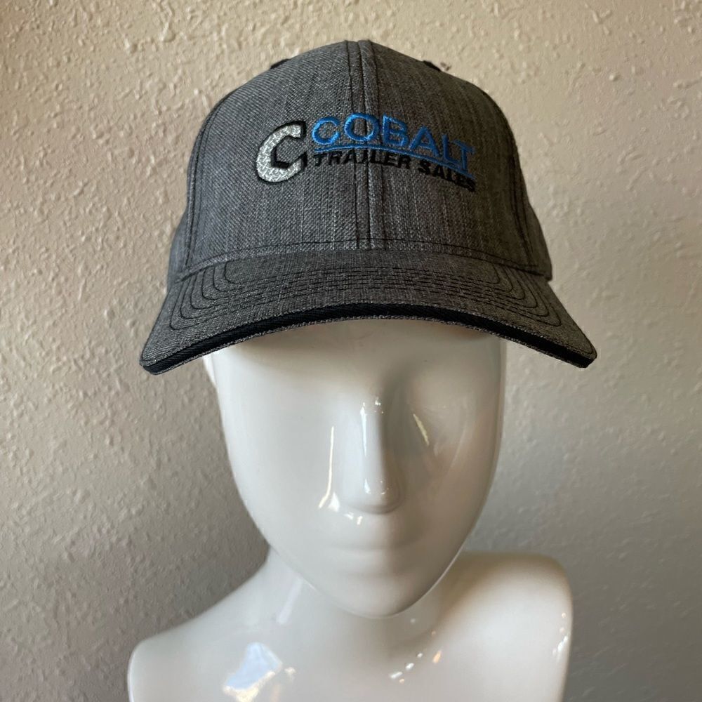 Cobalt Trailer Dales Grey Adjustable Hat EUC